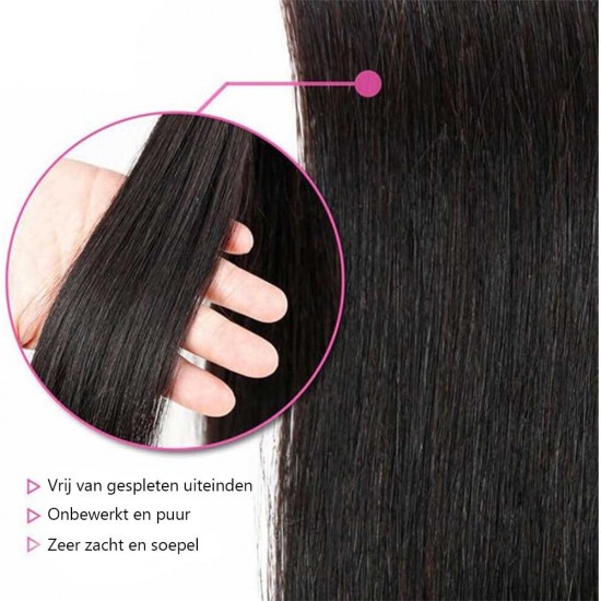 Brazilian straight weave